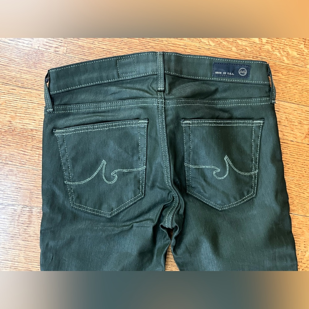 AG Adriano Goldschmeid Jeans coated skinny leg jeans